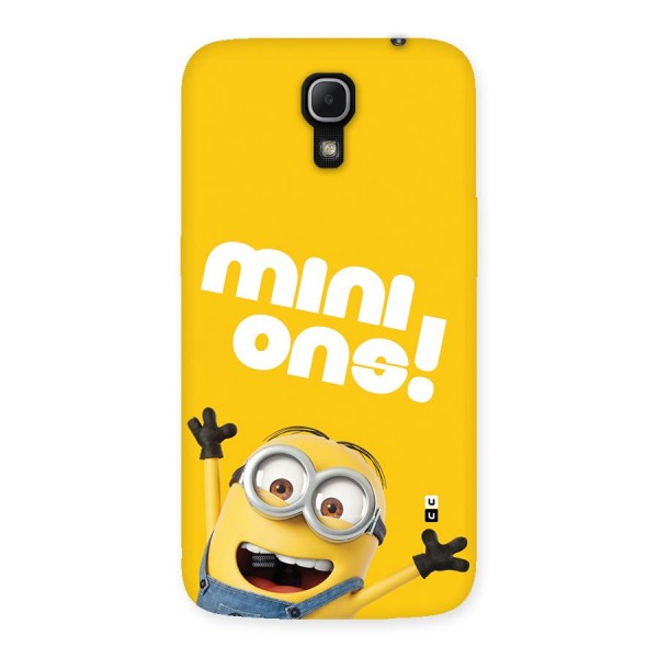 Happy Minion Back Case for Galaxy Mega 6.3