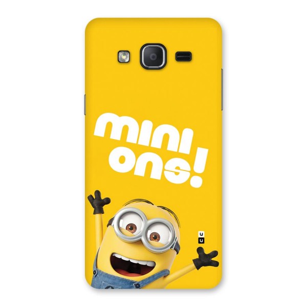 Happy Minion Back Case for Galaxy On7 2015