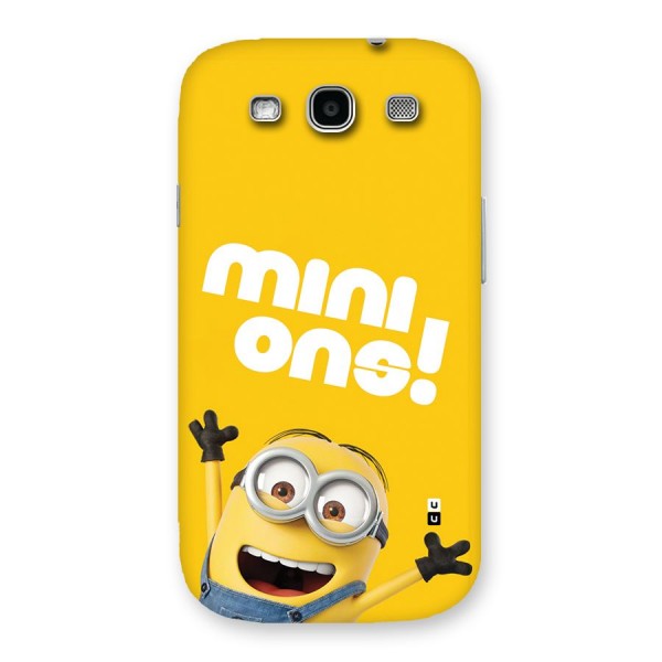 Happy Minion Back Case for Galaxy S3