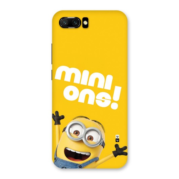 Happy Minion Back Case for Honor 10