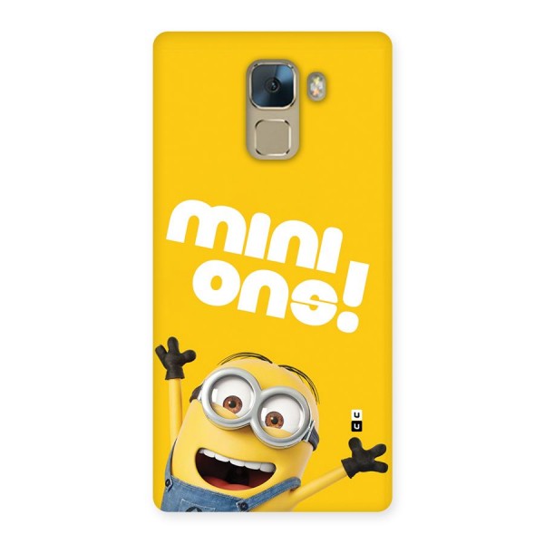 Happy Minion Back Case for Honor 7