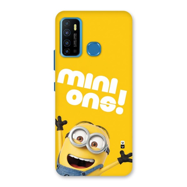 Happy Minion Back Case for Infinix Hot 9