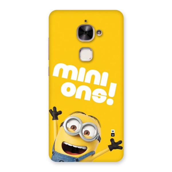 Happy Minion Back Case for Le 2