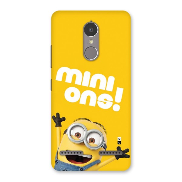 Happy Minion Back Case for Lenovo K6