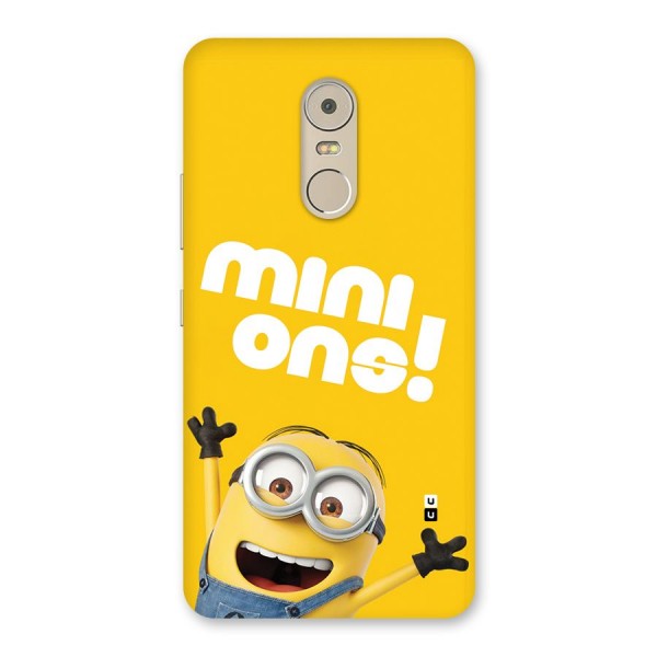 Happy Minion Back Case for Lenovo K6 Note