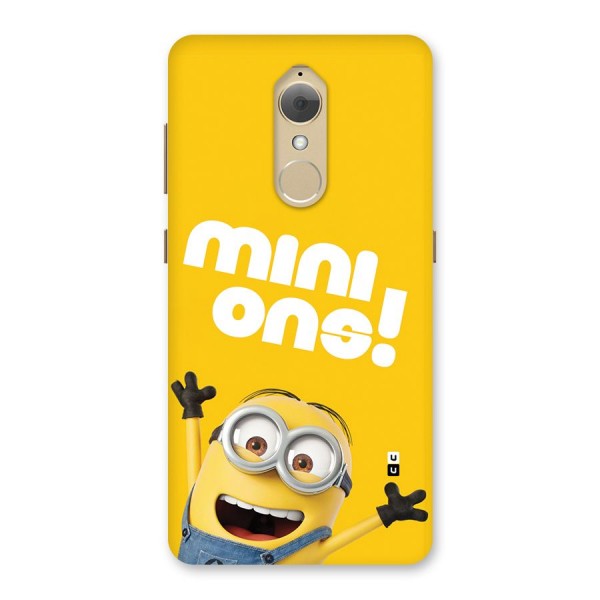 Happy Minion Back Case for Lenovo K8