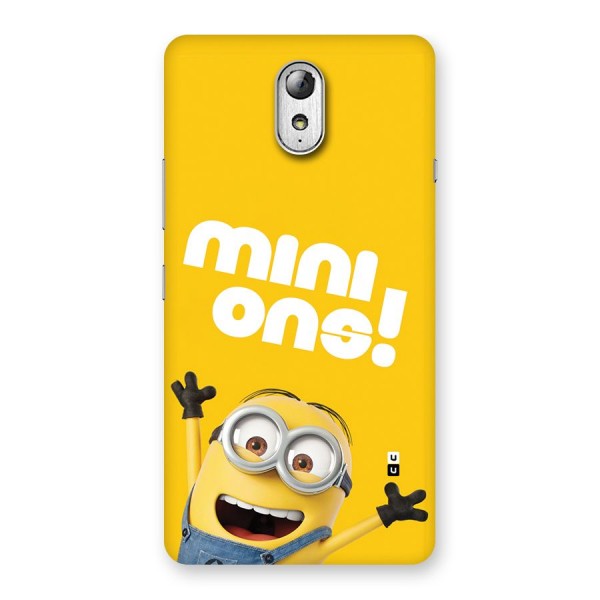 Happy Minion Back Case for Lenovo Vibe P1M