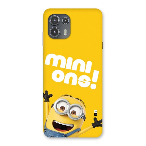 Happy Minion Back Case for Motorola Edge 20 Fusion