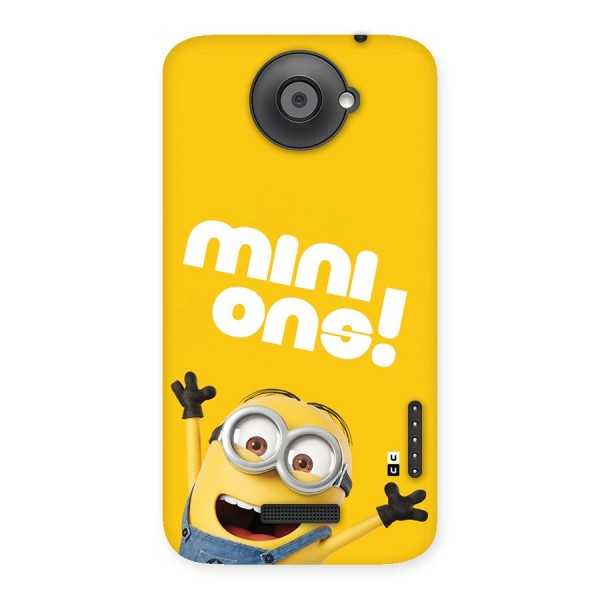 Happy Minion Back Case for One X