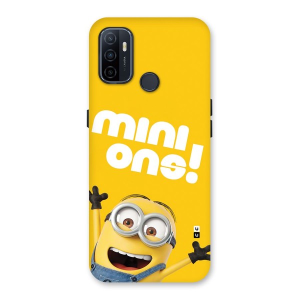 Happy Minion Back Case for Oppo A32