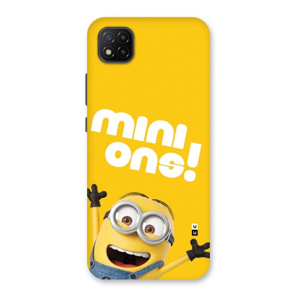 Happy Minion Back Case for Poco C3