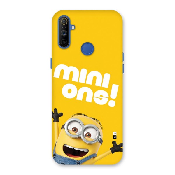 Happy Minion Back Case for Realme Narzo 10A