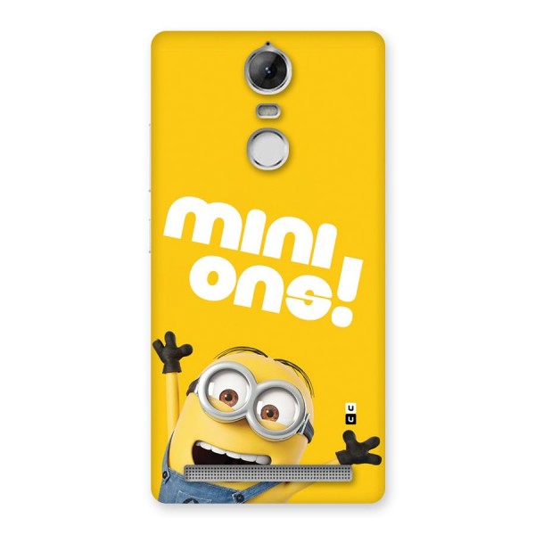 Happy Minion Back Case for Vibe K5 Note