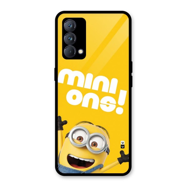 Happy Minion Glass Back Case for Realme GT Master Edition