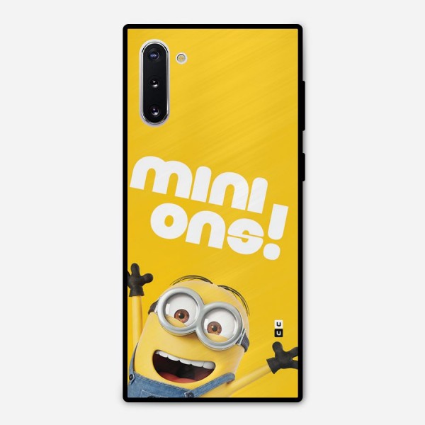 Happy Minion Metal Back Case for Galaxy Note 10