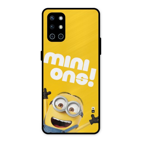 Happy Minion Metal Back Case for OnePlus 9R