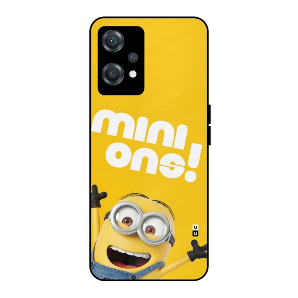 Happy Minion Metal Back Case for OnePlus Nord CE 2 Lite 5G