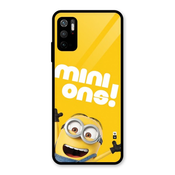 Happy Minion Metal Back Case for Redmi Note 10T 5G