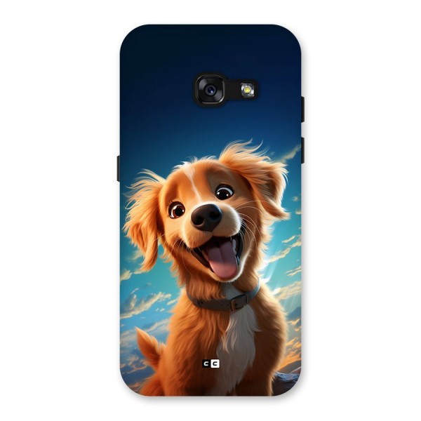 Happy Puppy Back Case for Galaxy A3 (2017)