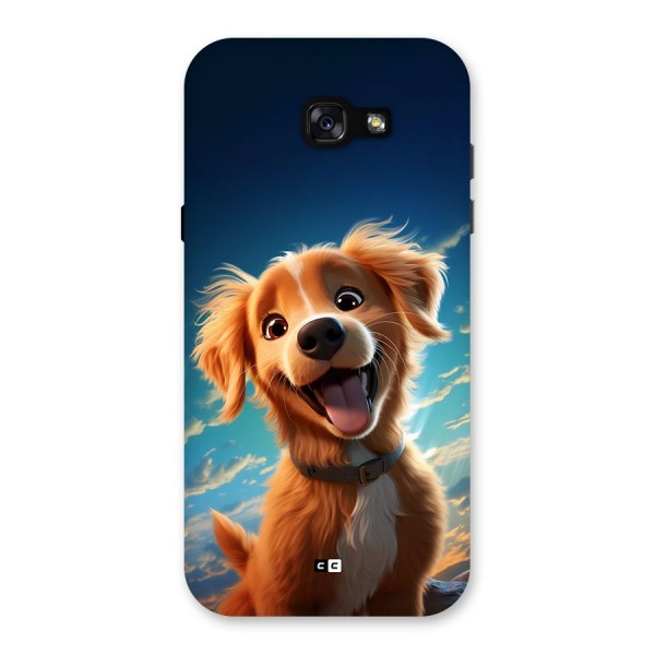 Happy Puppy Back Case for Galaxy A7 (2017)