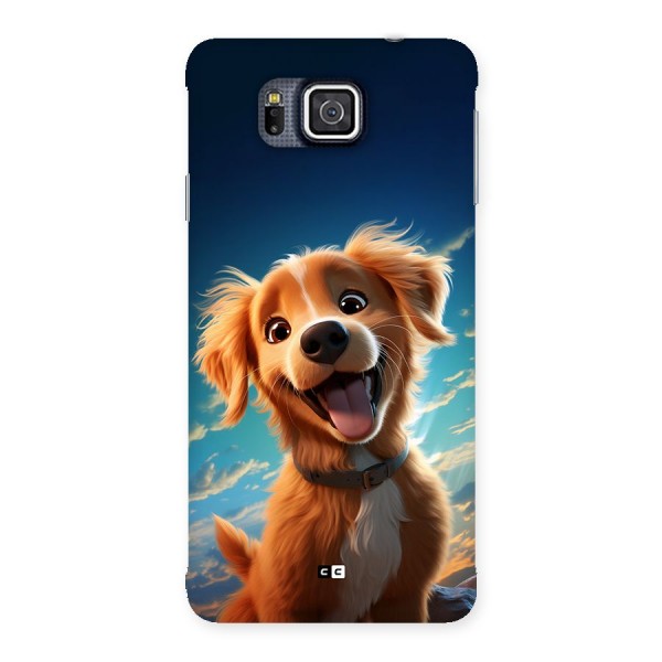 Happy Puppy Back Case for Galaxy Alpha