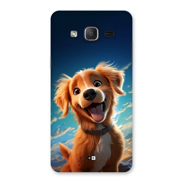 Happy Puppy Back Case for Galaxy On7 Pro