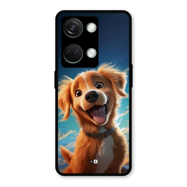 Happy Puppy Metal Back Case for OnePlus Nord 3