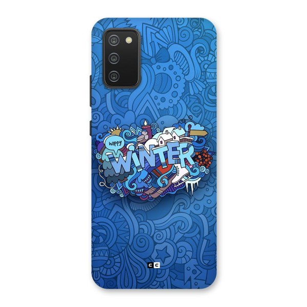 Happy Winter Back Case for Galaxy M02s