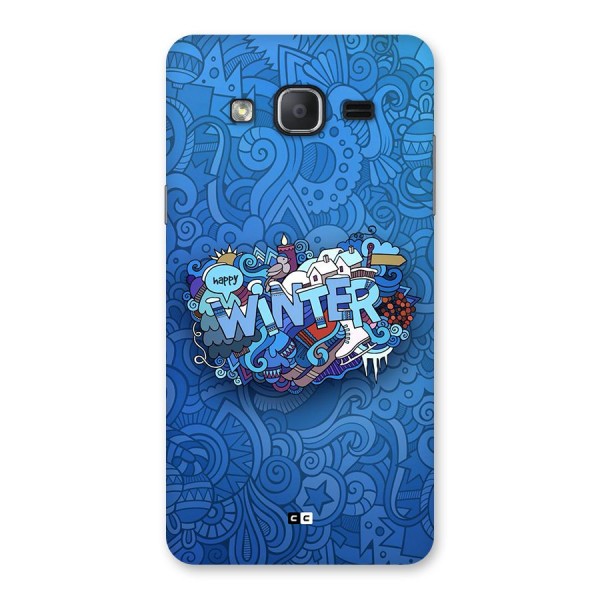 Happy Winter Back Case for Galaxy On7 2015