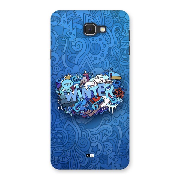 Happy Winter Back Case for Galaxy On7 2016