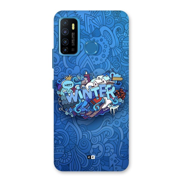 Happy Winter Back Case for Infinix Hot 9