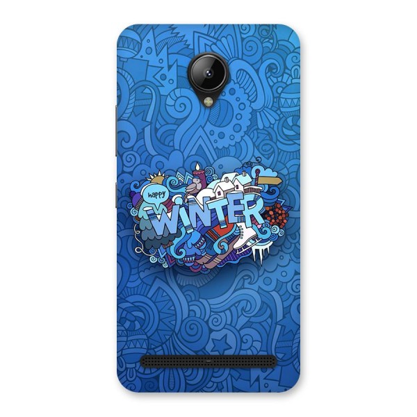 Happy Winter Back Case for Lenovo C2