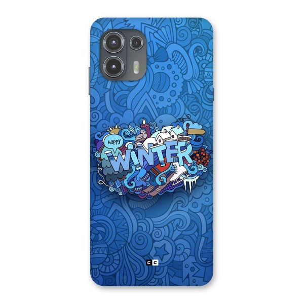 Happy Winter Back Case for Motorola Edge 20 Fusion