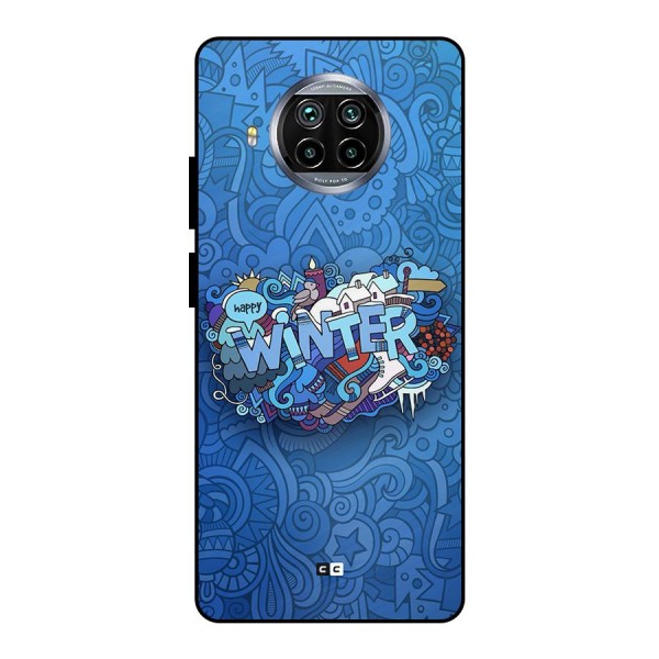 Happy Winter Metal Back Case for Mi 10i