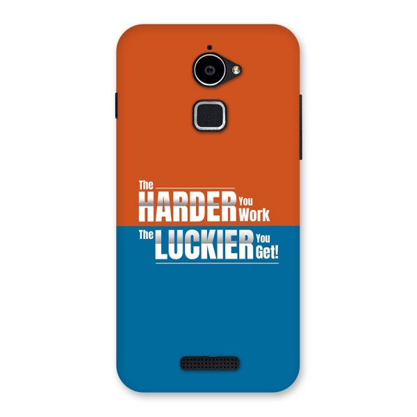 Hard Luck Back Case for Coolpad Note 3 Lite