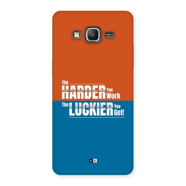 Hard Luck Back Case for Galaxy Grand Prime