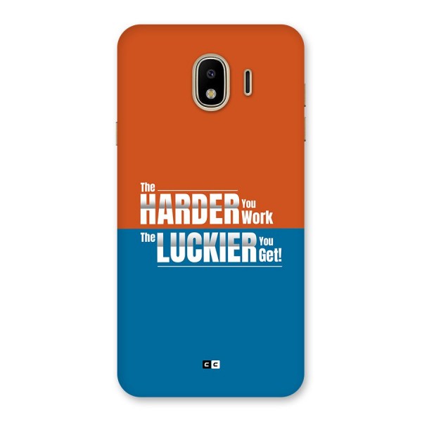 Hard Luck Back Case for Galaxy J4