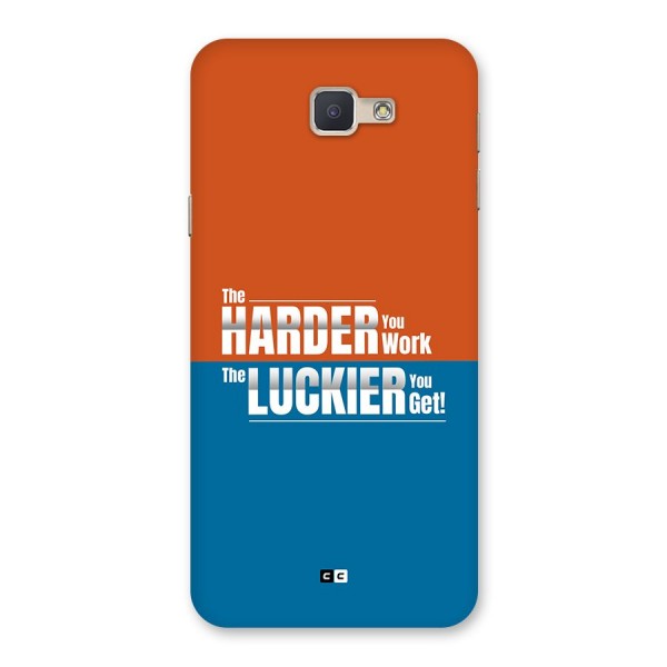 Hard Luck Back Case for Galaxy J5 Prime