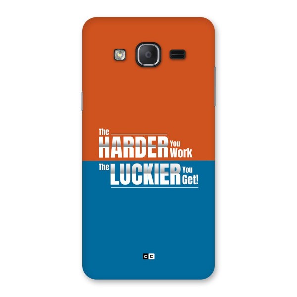 Hard Luck Back Case for Galaxy On7 2015