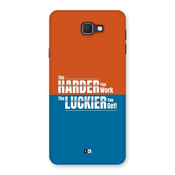 Hard Luck Back Case for Galaxy On7 2016