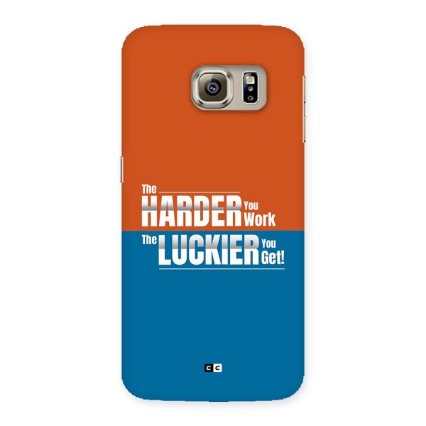 Hard Luck Back Case for Galaxy S6 Edge Plus