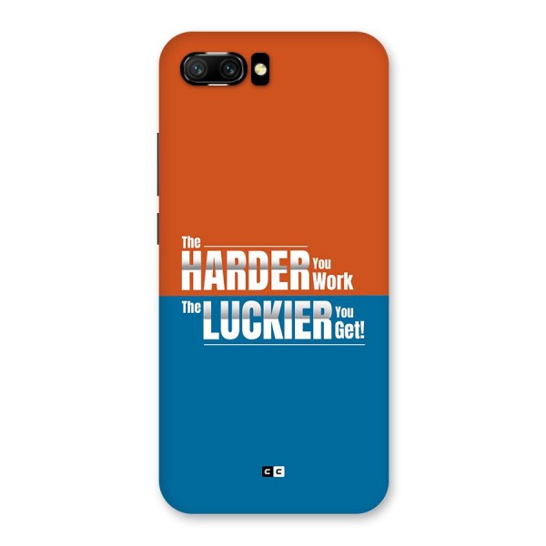Hard Luck Back Case for Honor 10