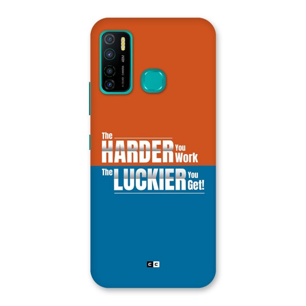 Hard Luck Back Case for Infinix Hot 9 Pro