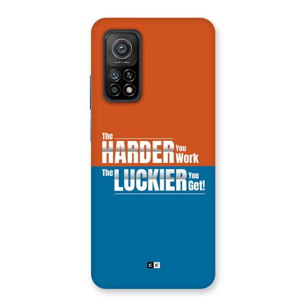 Hard Luck Back Case for Mi 10T 5G