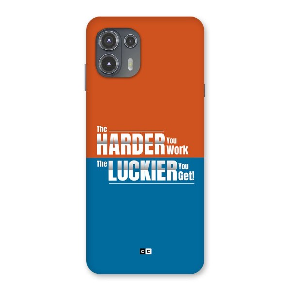 Hard Luck Back Case for Motorola Edge 20 Fusion