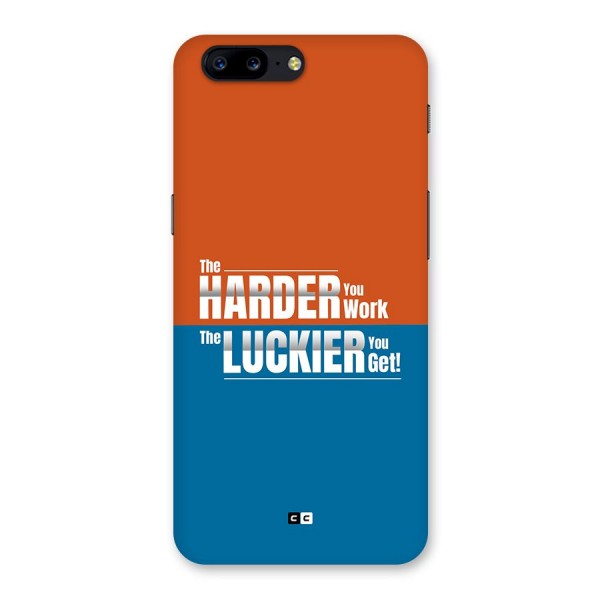 Hard Luck Back Case for OnePlus 5