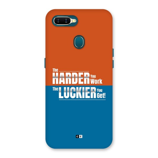 Hard Luck Back Case for Oppo A12s