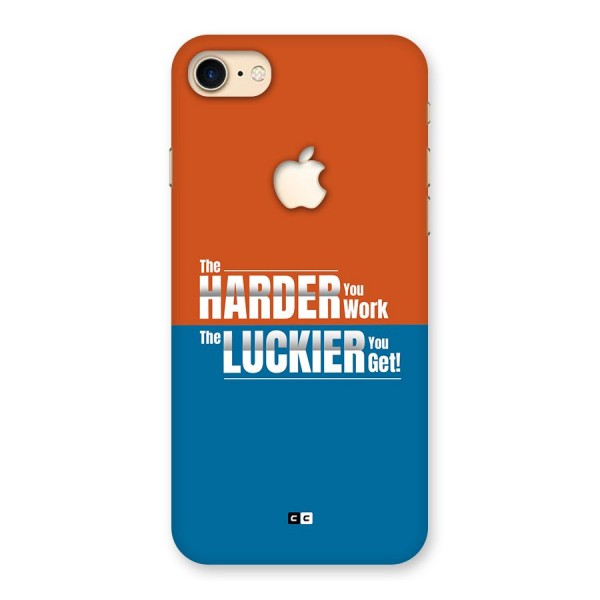 Hard Luck Back Case for iPhone 7 Apple Cut