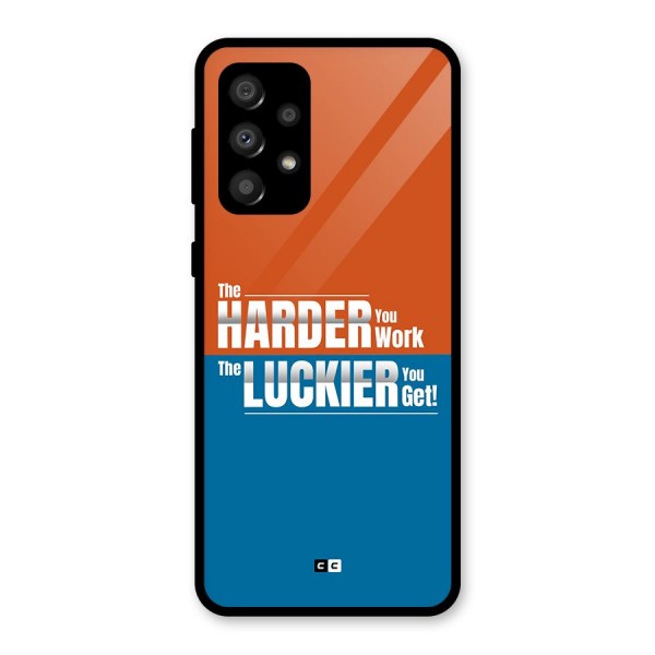 Hard Luck Glass Back Case for Galaxy A32