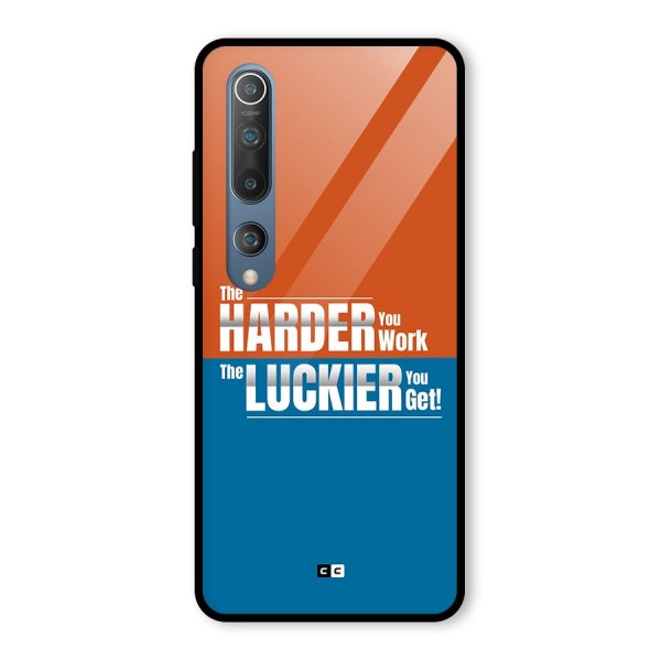 Hard Luck Glass Back Case for Mi 10